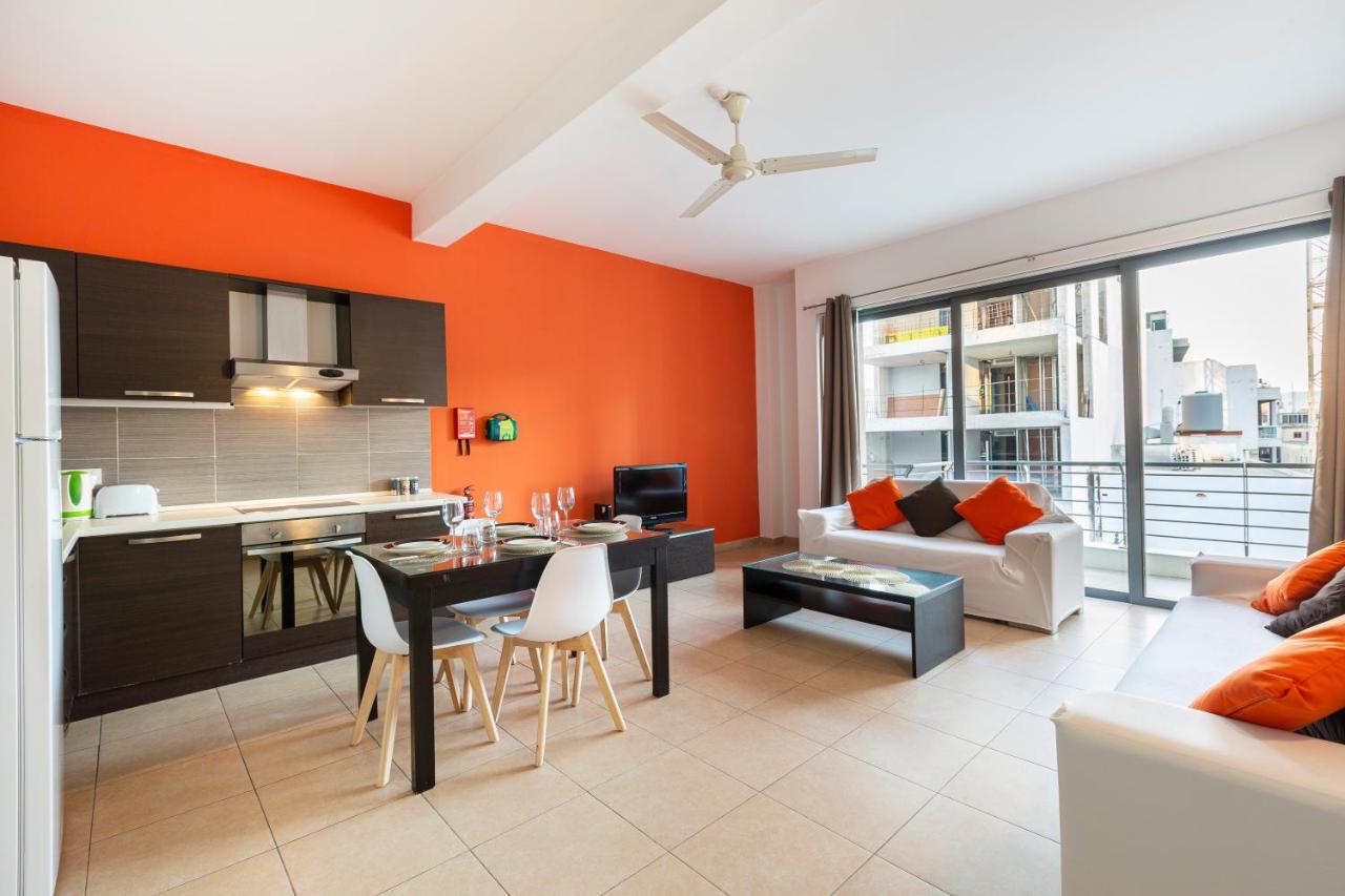 Lovely, Spacious High Floor Apt In Central Pv & Ac By 360 Estates Saint Julian's 외부 사진